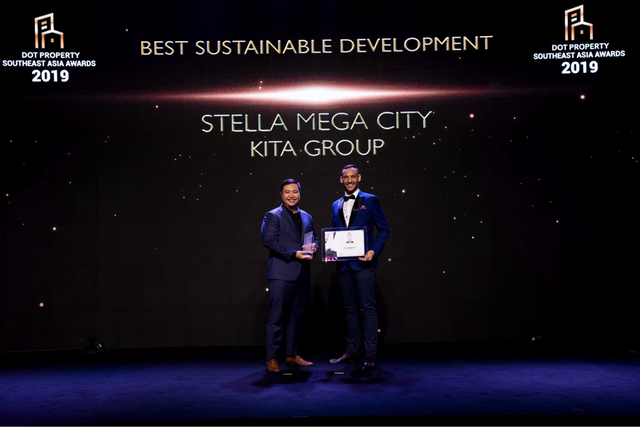 stella mega city khang dinh vi the voi cu dup giai thuong dot property southeast asia awards 2019