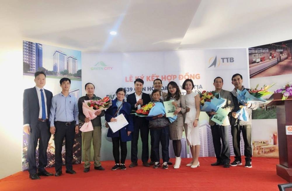 Giao nhận 539 căn hộ thuộc dự án chung cư Green City Bắc Giang