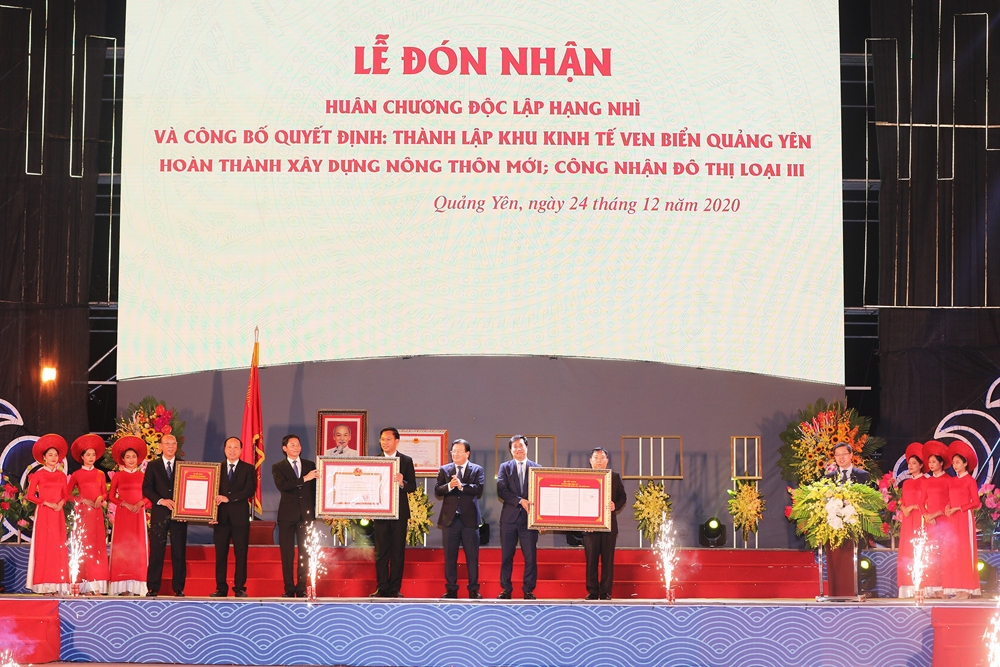 Quảng Yên (Quảng Ninh): Công bố thành lập Khu kinh tế ven biển