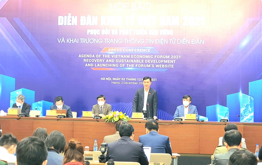 Diễn đàn Kinh tế Việt Nam 2021 phục hồi và phát triển bền vững sẽ diễn ra vào ngày 5/12