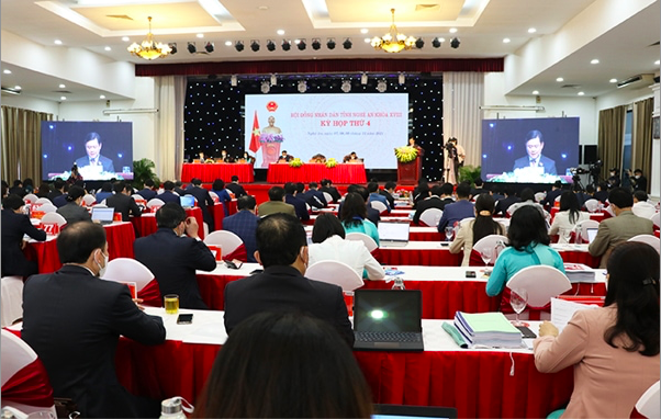 Khai mạc Kỳ họp thứ tư, HĐND tỉnh Nghệ An khóa XVIII, nhiệm kỳ 2021 – 2026