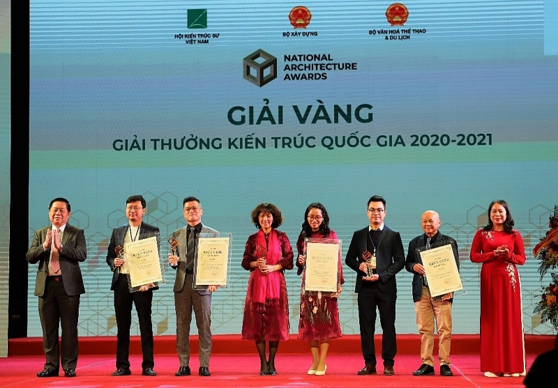 giai thuong kien truc quoc gia 2020 2021 co 5 giai vang