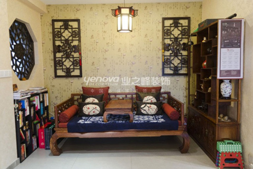 Trang trí phòng khách theo phong cách Trung Hoa