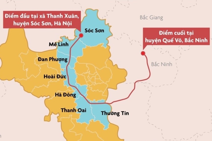 Toàn cảnh đường vành đai 85.800 tỷ bao quanh Hà Nội