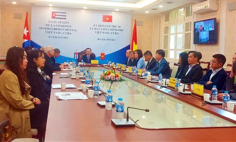Kỳ họp thứ 40 Ủy ban liên Chính phủ Việt Nam – Cuba