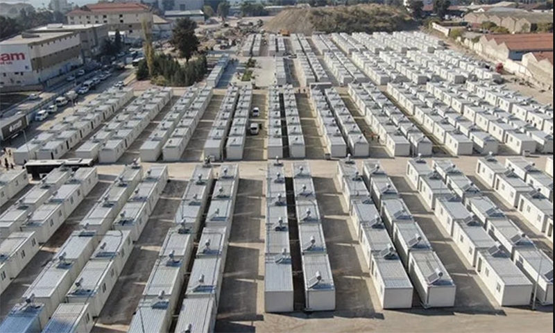 Thành phố container - nơi làm lại từ đầu của những người sống sót sau động đất Thổ Nhĩ Kỳ
