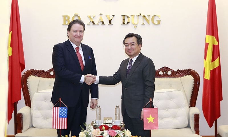 Bộ trưởng Nguyễn Thanh Nghị tiếp Đại sứ Hoa Kỳ tại Việt Nam