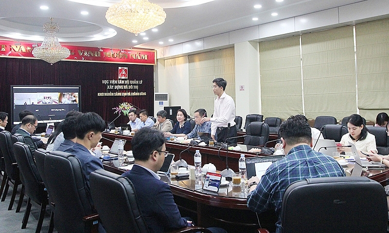 Hội nghị sơ kết năm 2023 phía Hàn Quốc "Dự án Thành lập Trung tâm hợp tác Việt Nam – Hàn Quốc về đô thị thông minh và công nghệ xây dựng"