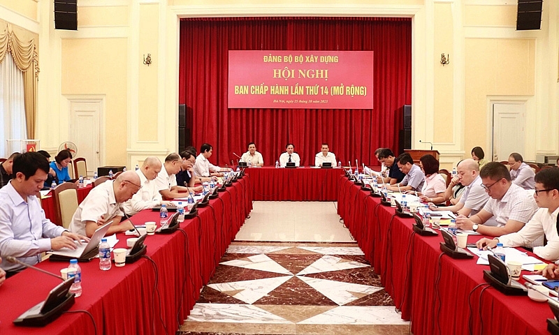 Đảng bộ Bộ Xây dựng tổ chức hội nghị Ban Chấp hành lần thứ 14 (mở rộng)