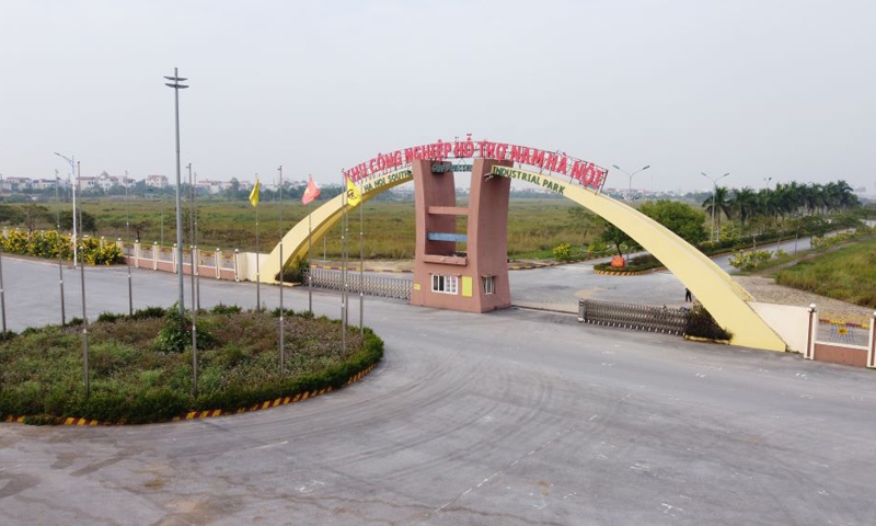 Toàn cảnh hiện trạng của Khu công nghiệp hỗ trợ Nam Hà Nội