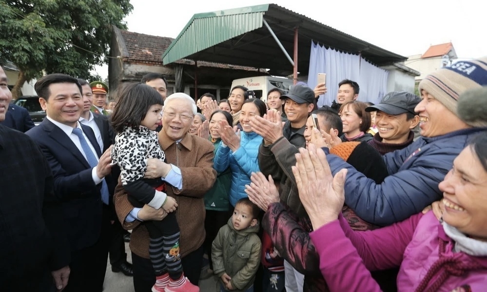 Tình cảm của nhân dân với Tổng Bí thư Nguyễn Phú Trọng