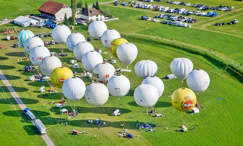 Cuộc thi khinh khí cầu lâu đời nhất thế giới ở Thụy Sĩ