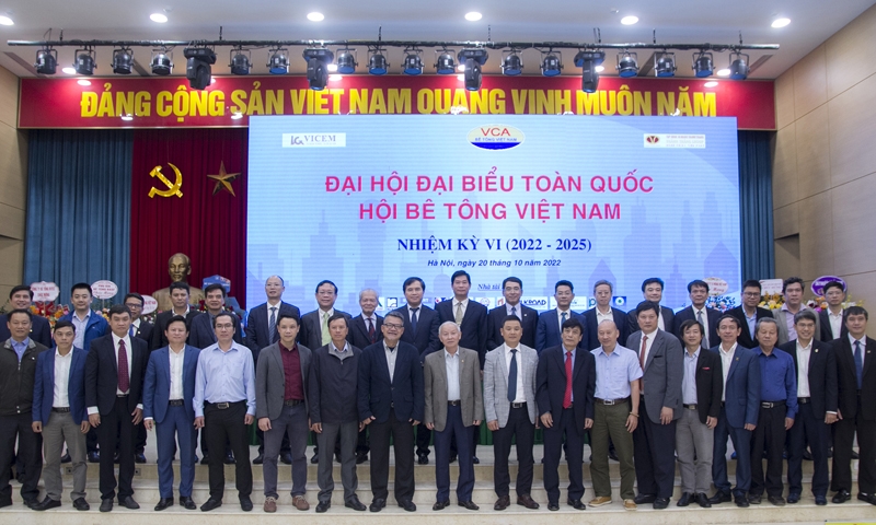 Thứ trưởng Bộ Xây dựng Lê Quang Hùng được bầu làm Chủ tịch Hội Bê tông Việt Nam nhiệm kỳ 2022 – 2025