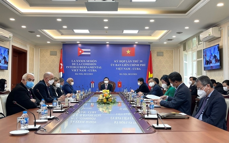 Bộ trưởng Nguyễn Thanh Nghị đồng chủ trì kỳ họp thứ 39 Ủy ban Liên Chính phủ Việt Nam - Cu Ba