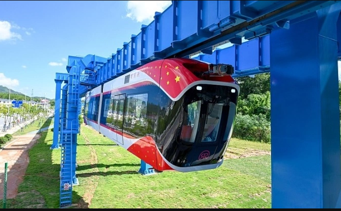 Trung Quốc chạy thử tàu treo ngược